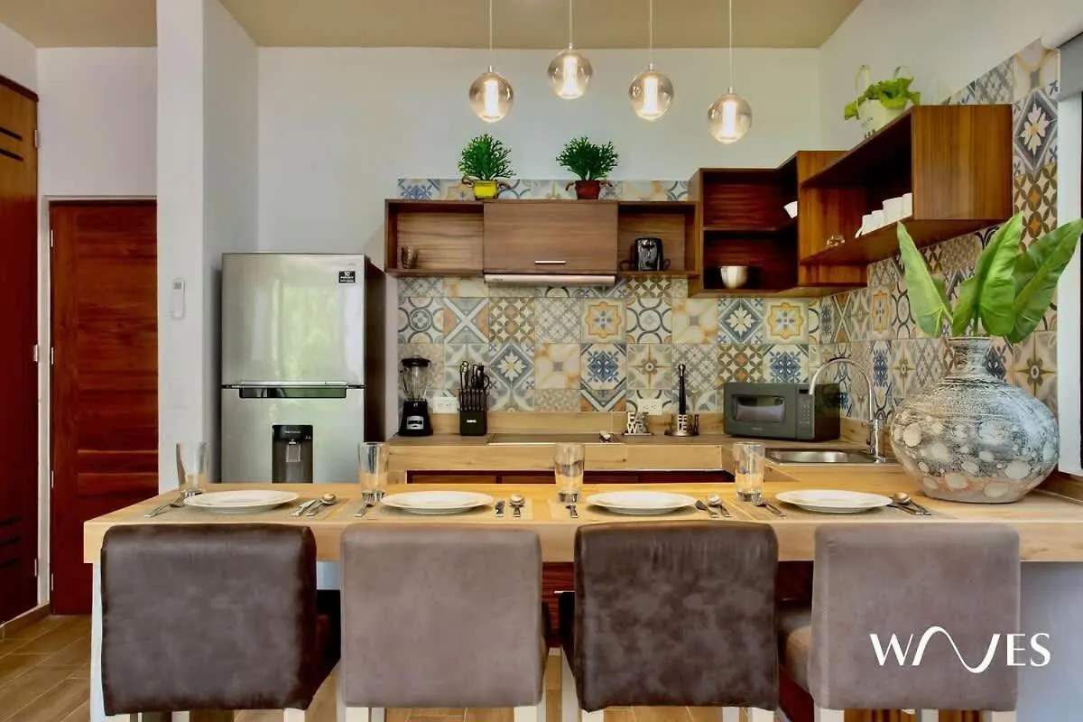 Вилла 4 Bedroom Spacious Exclusive Townhouse With Private Rooftop And Pool Navio Tulum By Waves