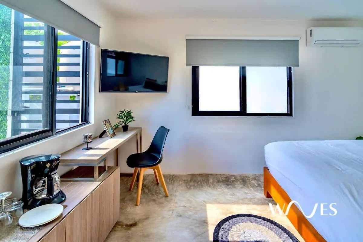 וילה 4 Bedroom Spacious Exclusive Townhouse With Private Rooftop And Pool Navio Tulum By Waves