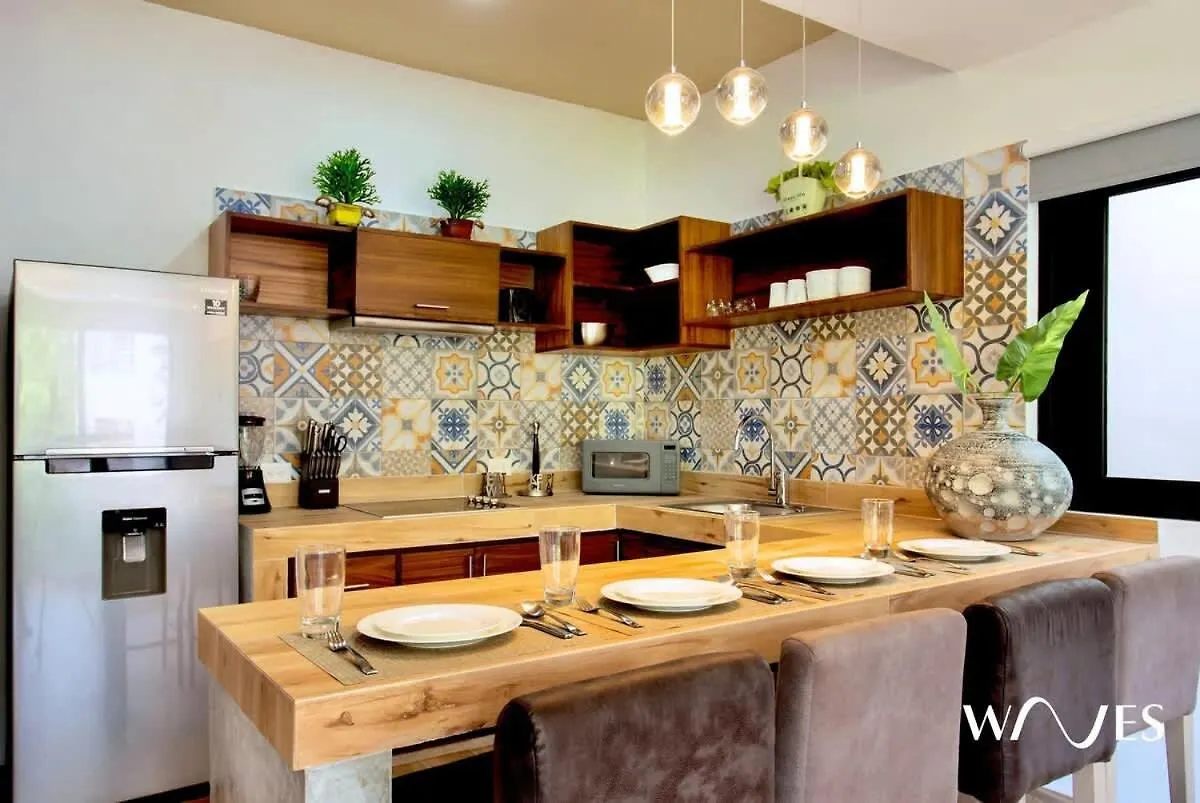 וילה 4 Bedroom Spacious Exclusive Townhouse With Private Rooftop And Pool Navio Tulum By Waves