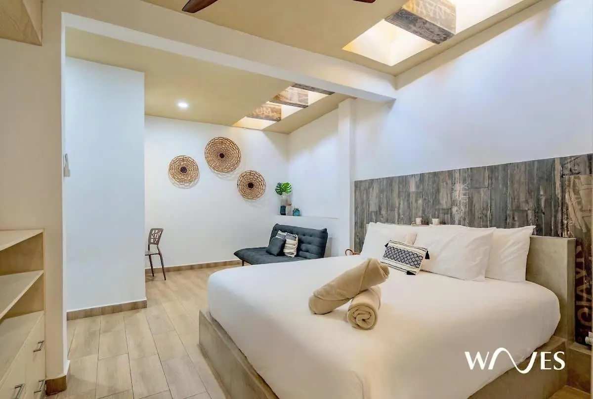 4 Bedroom Spacious Exclusive Townhouse With Private Rooftop And Pool Navio Tulum By Waves וילה